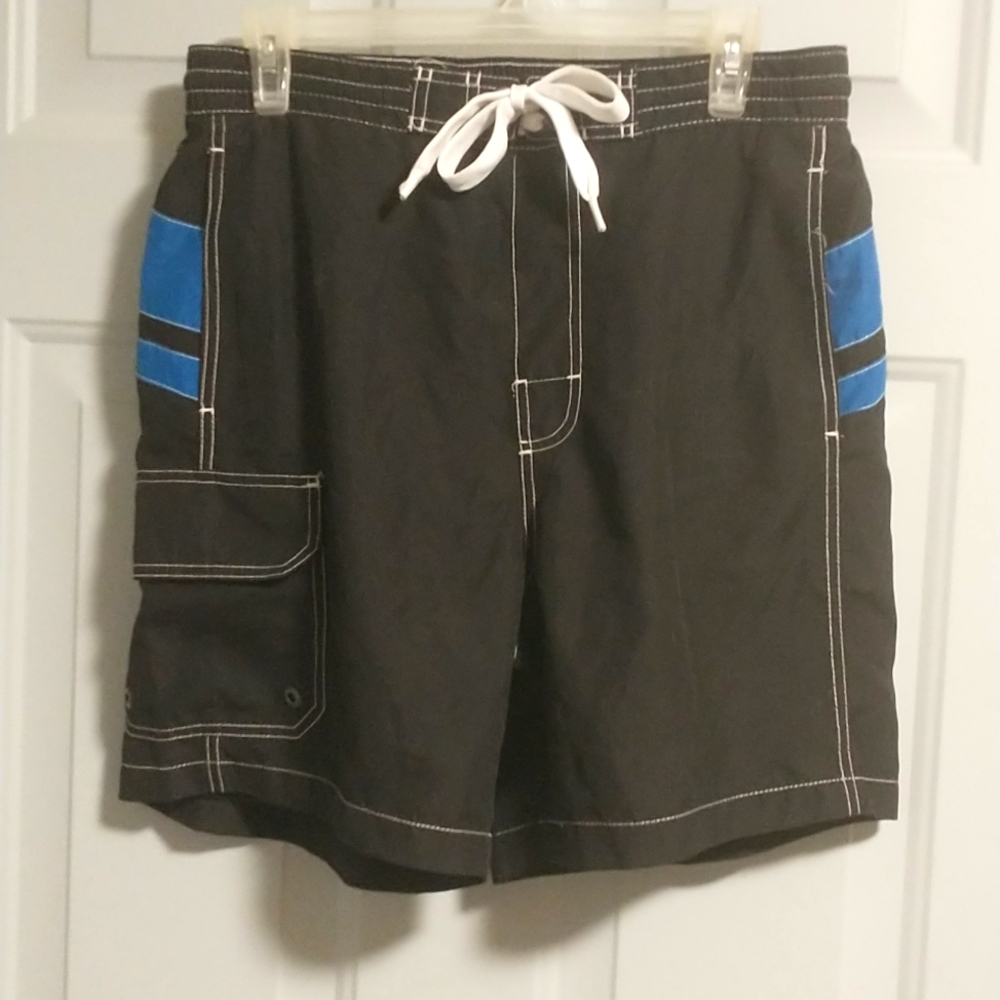 Lanesboro Mesh Lined Swim Trunks Men's-Medium